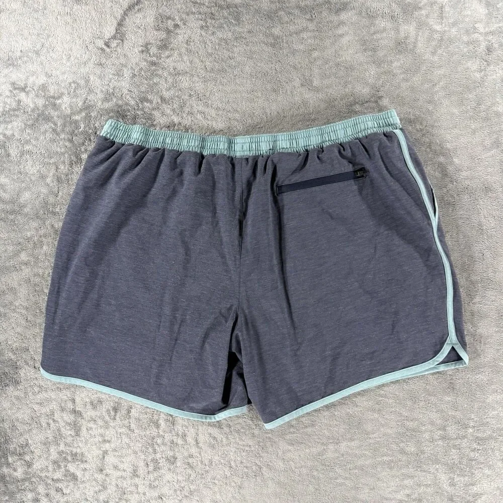 L.L. Bean All Adventure Swim Shorts Lined 7” Men’s XXXL Blue Compression Lined